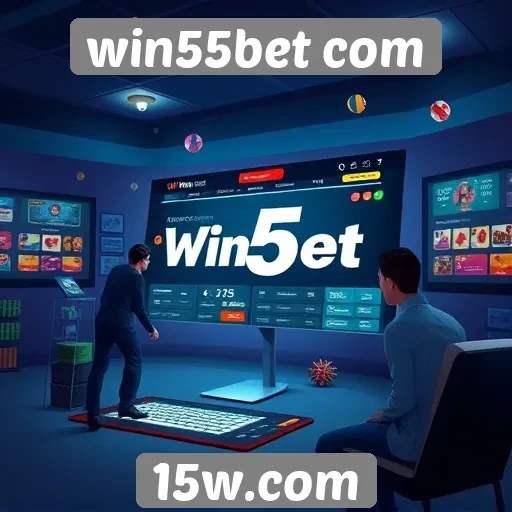 Experiência do usuário no design do win55bet com